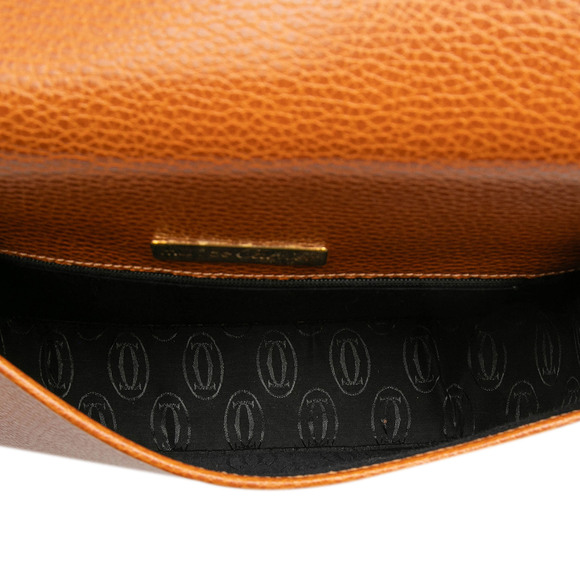 Pre-Loved Cartier Grained Calfskin Must De Cartier Crossbody - Picture 4 of 7